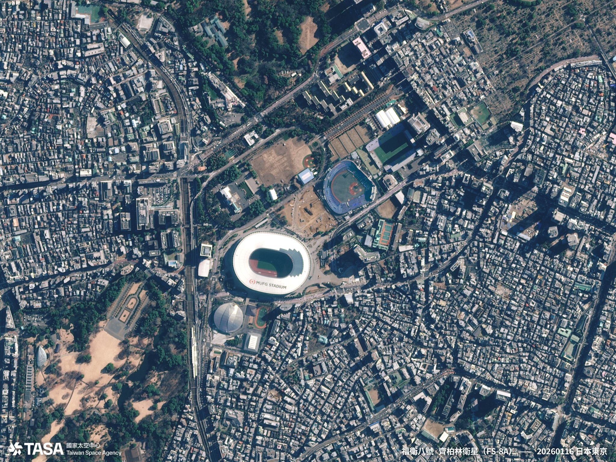 ▲▼台灣第一個自製衛星星系「福衛八號」首顆齊柏林衛星,第一波影像成果。(圖/翻攝自Facebook/蕭美琴)