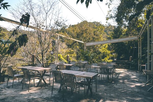 ▲▼三丘景觀餐廳 3 Hills café。(圖/部落客黑皮的旅遊筆記授權提供)