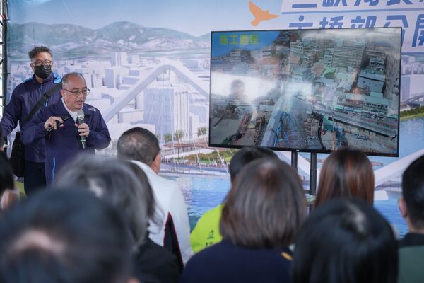 ▲新北長福橋改建邁新里程 主橋人行通道2/13率先啟用。(圖/新北市水利局提供)