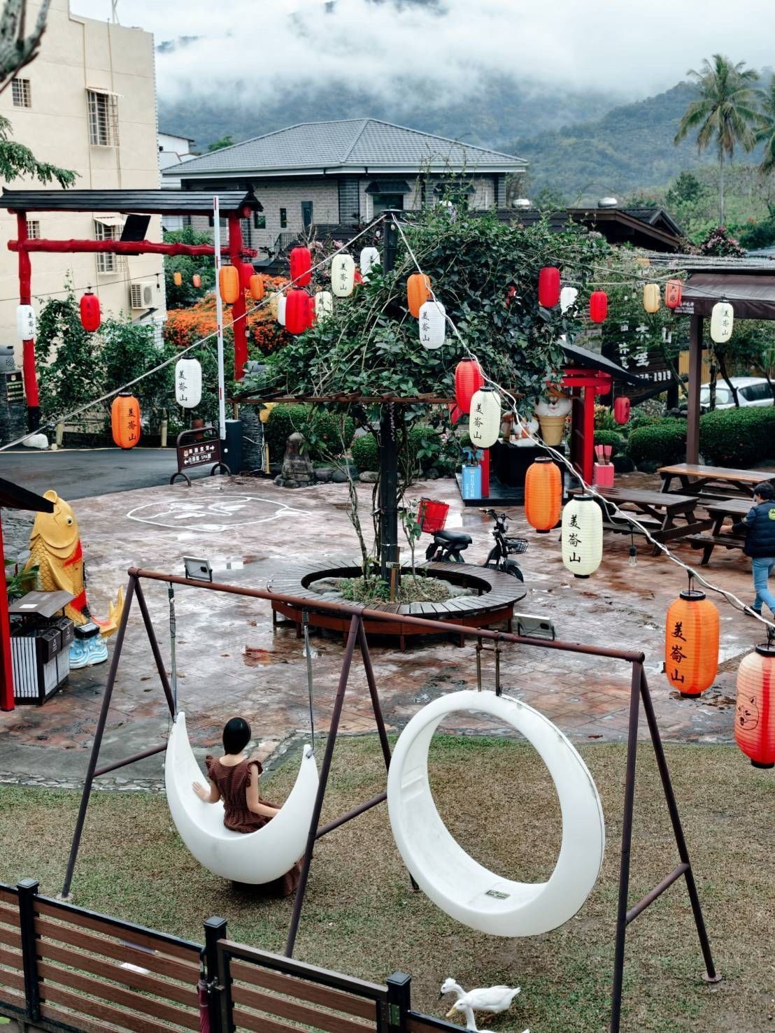 ▲六龜寶來感受日式溫泉風情。(圖/六龜區公所提供)