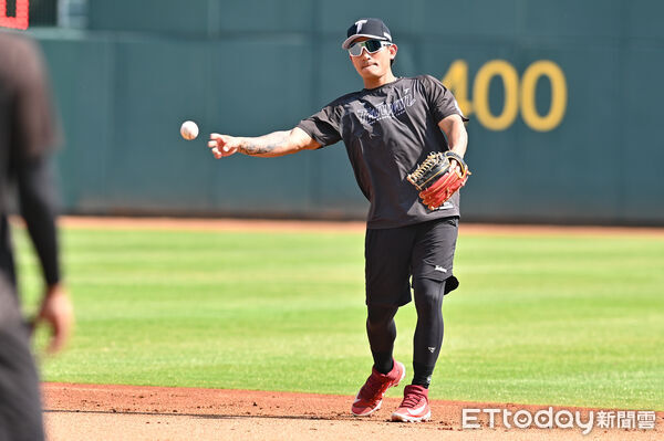 ▲▼2026WBC經典賽中華隊自辦熱身賽,林子偉。(圖/記者李毓康攝)