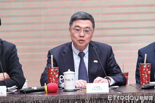 ▲▼台美關稅記者會-卓榮泰 。(圖/記者黃克翔攝)