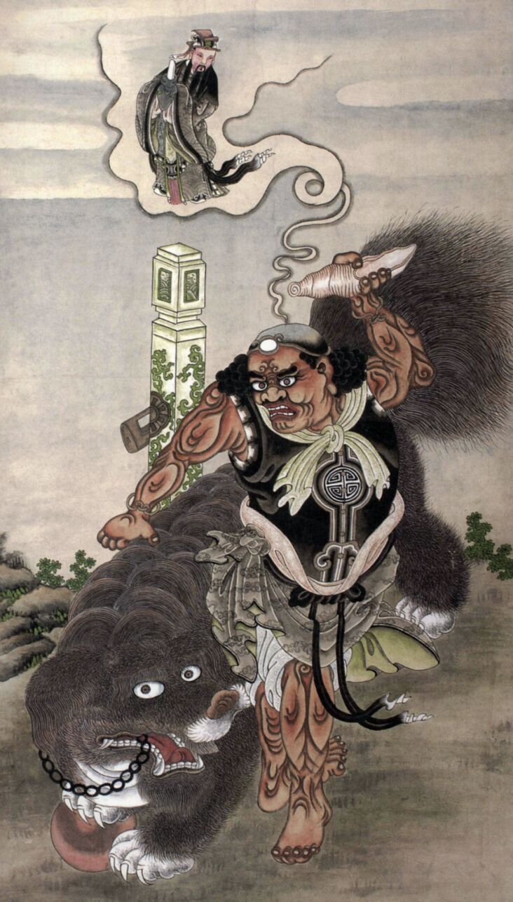 ▲百年前上海小報裡的《紫微高照》年畫。(圖/翻攝澎湃新聞)