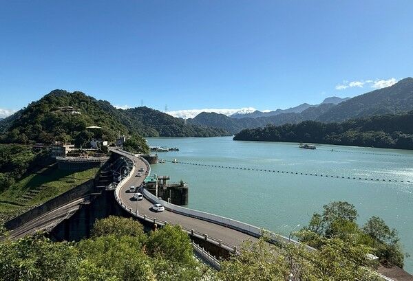 ▲石門水庫走春