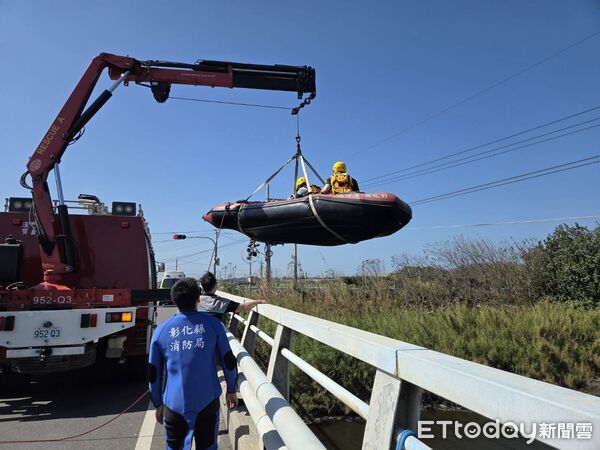 ▲彰化縣東螺溪驚見浮屍,死者為59歲余姓女子,死因仍有待進一步調查釐清。(圖/民眾提供,下同)