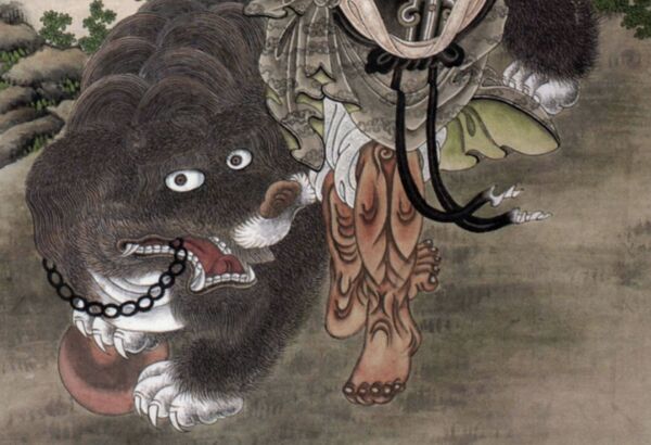 ▲百年前上海小報裡的《紫微高照》年畫。(圖/翻攝澎湃新聞)