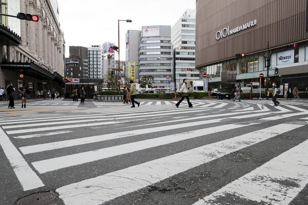 ▲▼大阪難波商圈。(圖/達志影像/美聯社)