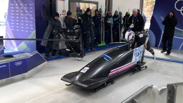 ▲從雪橇轉項到雪車,林欣蓉差點闖冬奧決賽。(圖/中華奧會提供)