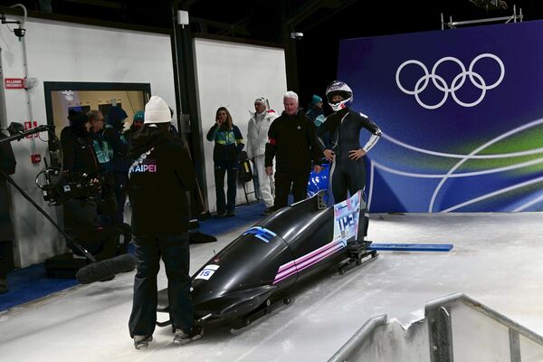 ▲從雪橇轉項到雪車,林欣蓉差點闖冬奧決賽。(圖/中華奧會提供)