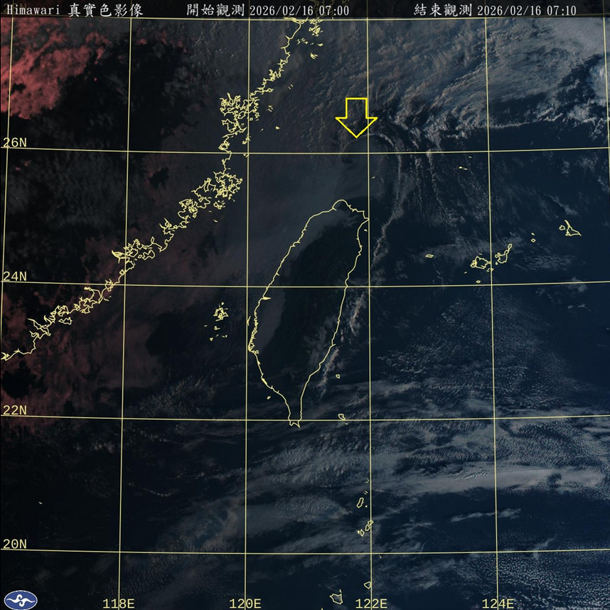 ▲▼漩渦雲 。(圖/翻攝自Facebook/鄭明典)