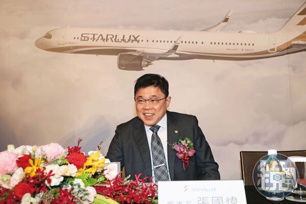 星宇航空董事長張國煒(圖)獲得來自父親張榮發創辦的「巴拿馬長榮國際」649億元現金股利。