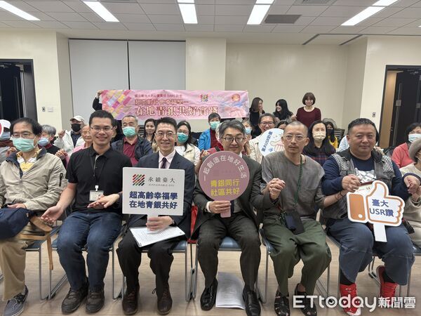 ▲▼臺大北護分院攜手跨界夥伴,以藝術翻轉失智印象。(圖/記者洪巧藍攝)