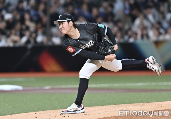 ▲▼2026台日交流賽,經典賽中華隊古林睿煬 。(圖/記者李毓康攝)