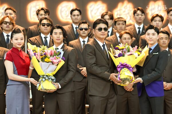 ▲中華隊出發前往日本。(圖/中職提供)