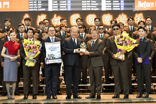 ▲中華隊出發前往日本。(圖/中職提供)