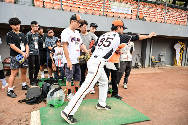 ▲統一獅「萊!萊坐!」同樂會登場 球迷齊聚台南球場體驗棒球樂趣。(圖/統一獅)