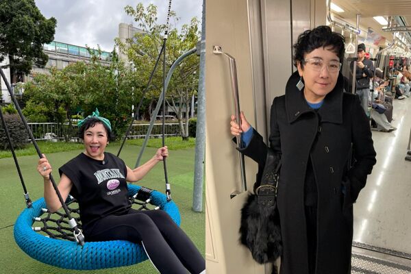 ▲▼謝麗金出國「臉太腫糗卡海關」:以為做醫美沒事。(圖/翻攝自Facebook/謝麗金)