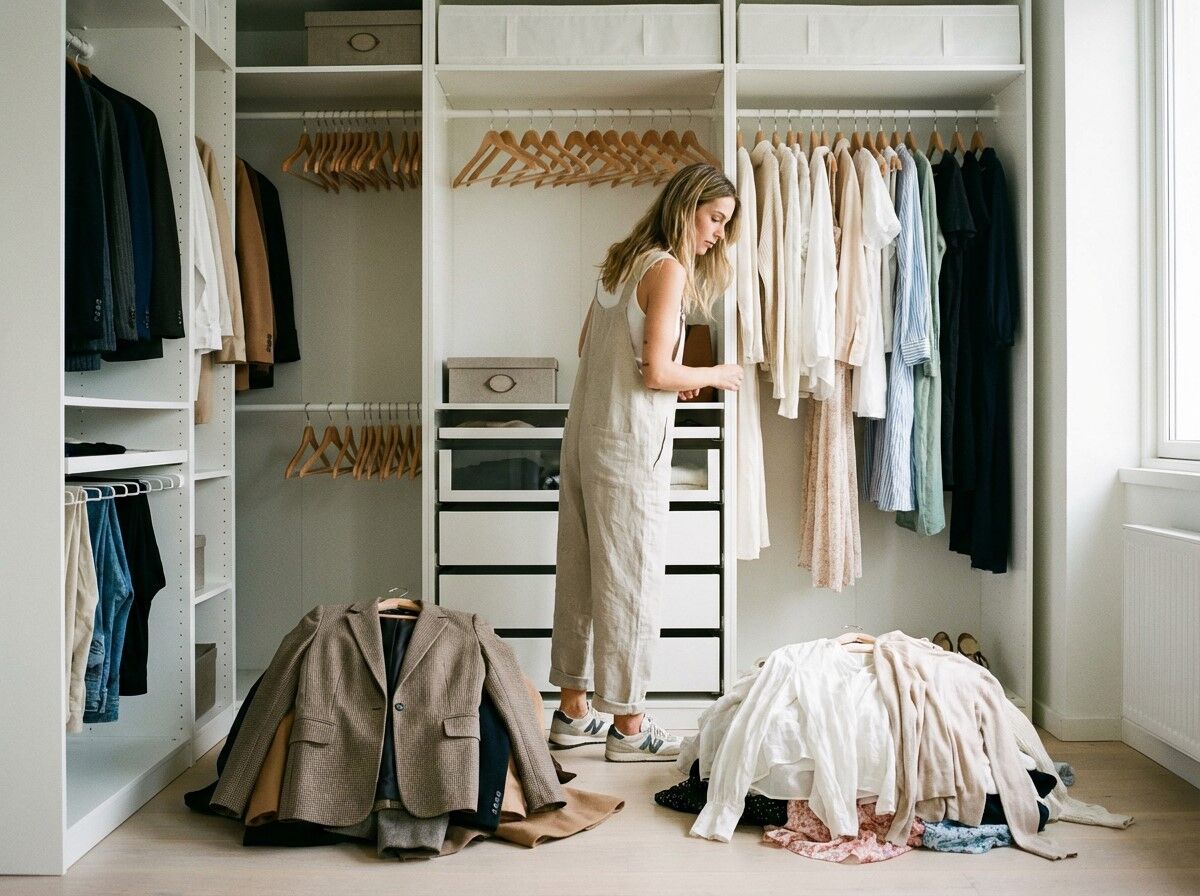 ▲▼換季收納。(AI協作圖/記者曾怡嘉製作,經編輯審核)