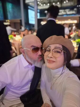 ▲▼辛龍,陳美鳳。(圖/翻攝自Facebook/陳美鳳)