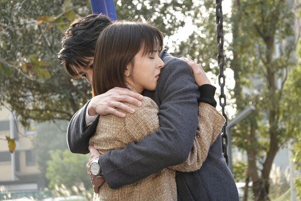 ▲蘇晏霈在《豆腐媽媽》與羅子惟情感大躍進。(圖/民視提供)