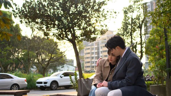 ▲蘇晏霈在《豆腐媽媽》與羅子惟情感大躍進。(圖/民視提供)