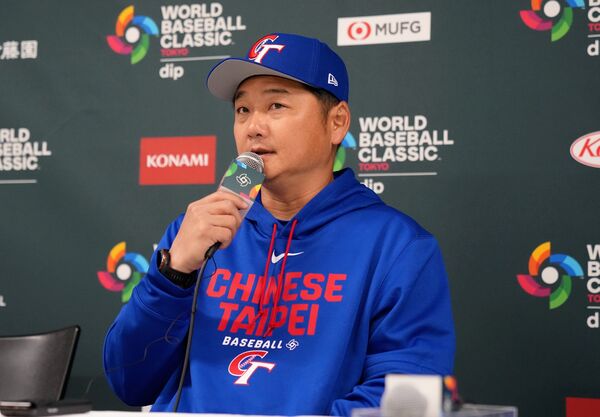 ▲中華隊記者會,徐若熙、曾豪駒、陳傑憲。(圖/中職提供)