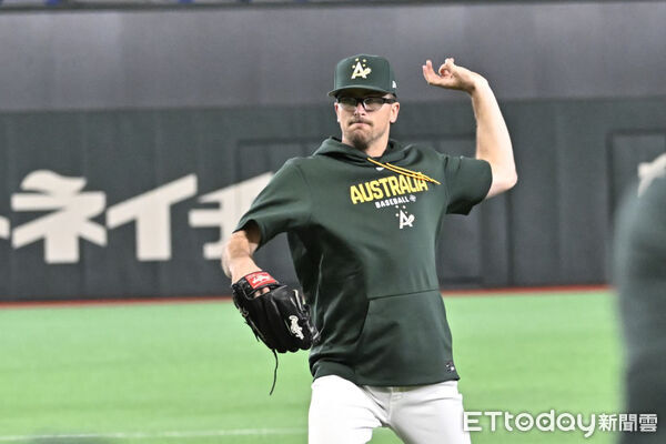 ▲澳洲隊投手Alex Well。(圖/記者林敬旻攝)