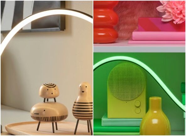 ▲IKEA SMÅSNÖRE 燈具。(圖/翻攝IKEA)