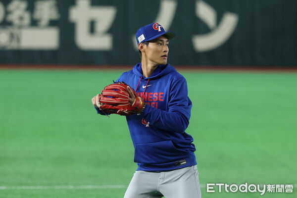 ▲WBC中華隊張政禹。(圖/記者林敬旻攝)
