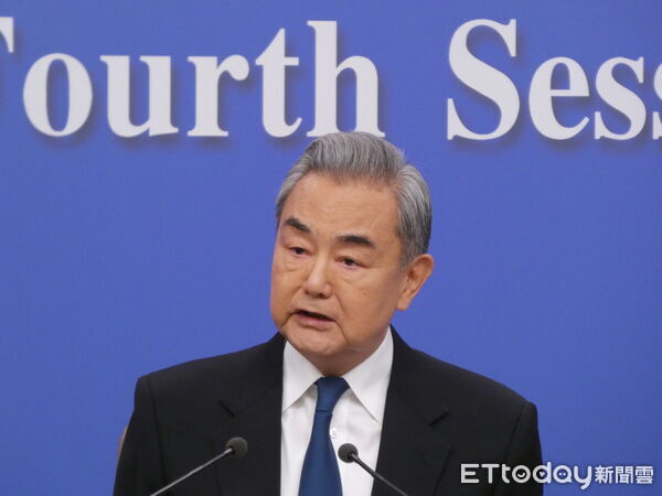 ▲▼2026兩會,大陸外長王毅出席外長記者會。(圖/記者陳冠宇攝)