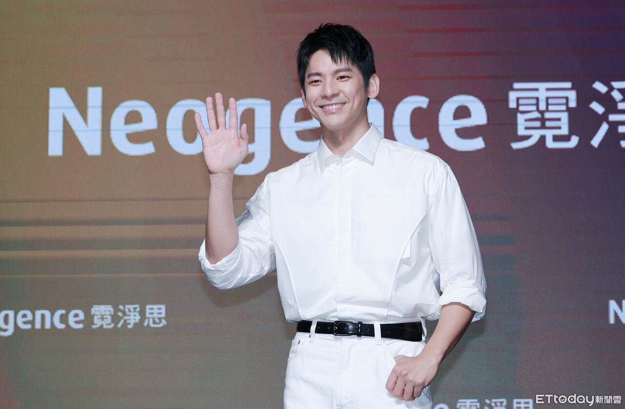 ▲▼林柏宏霓淨思代言記者會。(圖/記者周宸亘攝)