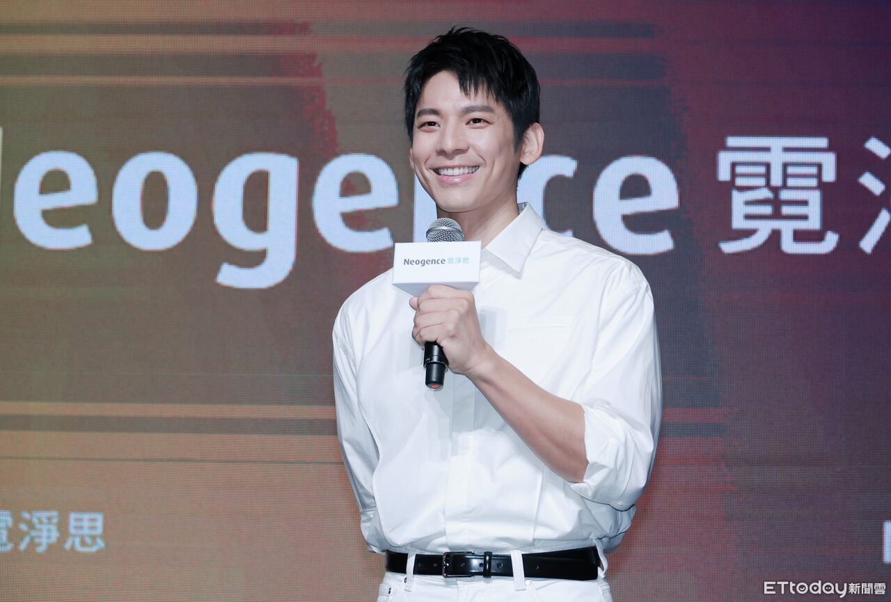▲▼林柏宏霓淨思代言記者會。(圖/記者周宸亘攝)