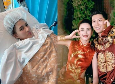 何超蓮突PO病床照！戴手術帽「憔悴病容曝光」　真相曝光網笑翻