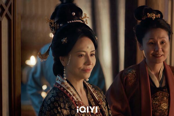 ▲田麗於《逐玉》中飾演安太妃。(圖/iQIYI國際版提供)