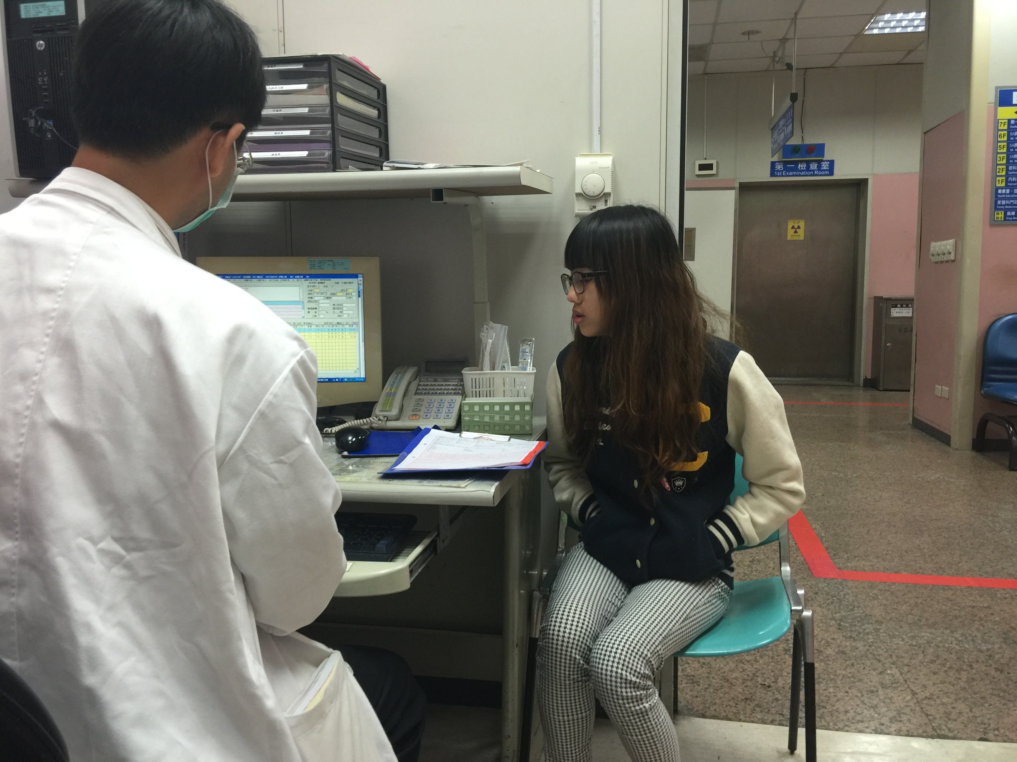 醫院,急診室,看診,病床(圖/記者徐文彬攝)