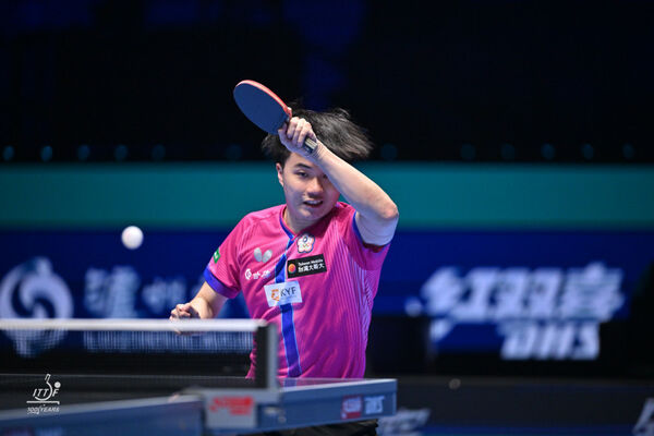 ▲台灣桌球一哥林昀儒挺進16強。(圖/翻攝自ITTF官網)