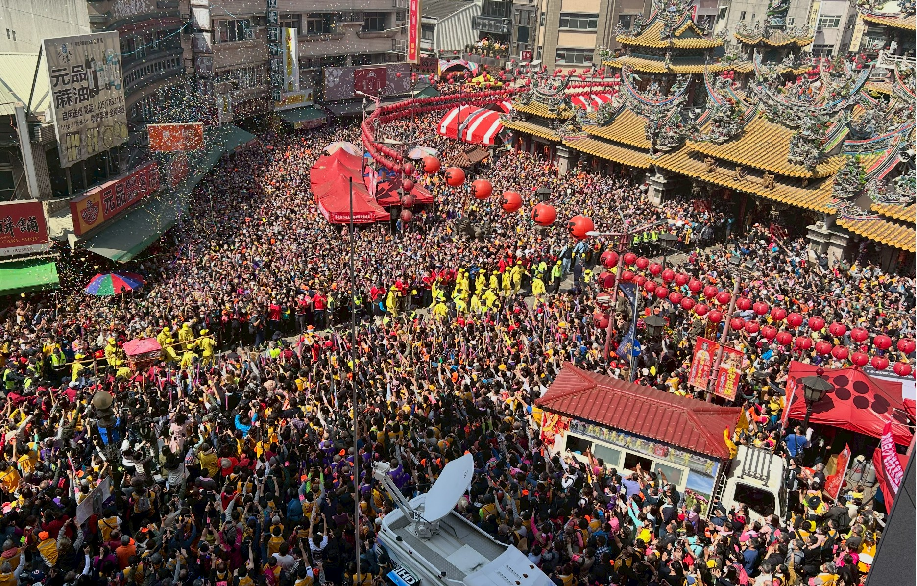 ▲雲林北港即將迎來白沙屯媽祖徒步進香,鄰近的北港國中與南陽國小將停課應對至少45萬人流。(圖/記者游瓊華翻攝)