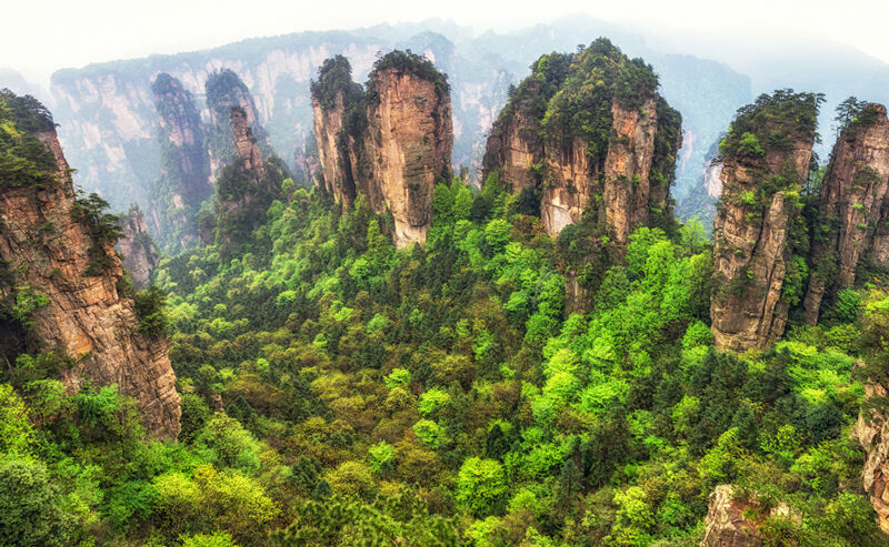 長江三峽最新凱璇號x張家界山水(圖/鳳凰旅遊)