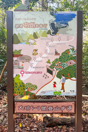 ▲▼大坑5-1號登山步道。(圖/飛天璇的口袋授權提供)