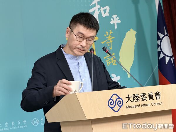 ▲▼陸委會副主委、發言人梁文傑。(圖/記者蔡紹堅攝)