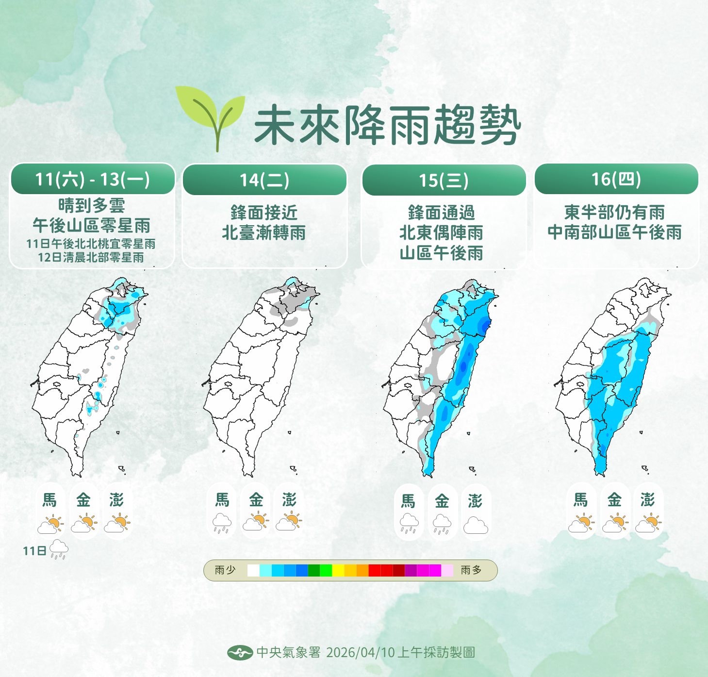 ▲▼天氣。(圖/氣象署提供)