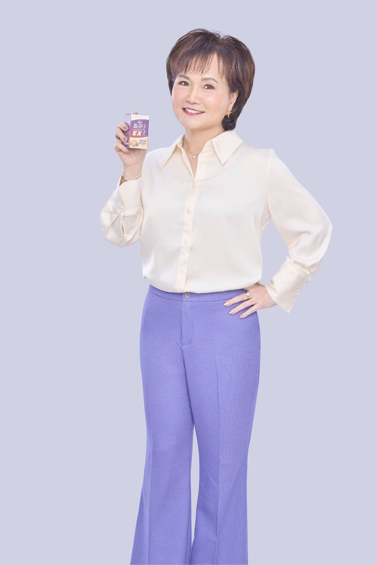 葉黃素,白蘭氏,三得利,晶研葉黃素EX,葉黃素推薦,複方葉黃素,保健食品,3C族,長時間用眼,追劇族,滑手機,夜間開車,晶亮,沈春華(圖/品牌提供)