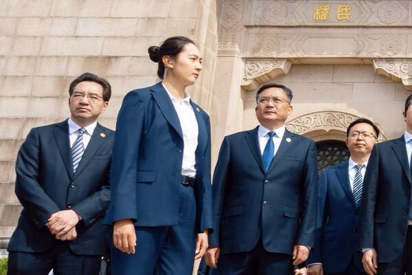 ▲▼鄭麗文赴南京中山陵謁陵。(圖/記者陳冠宇攝、取自鄭麗文臉書)