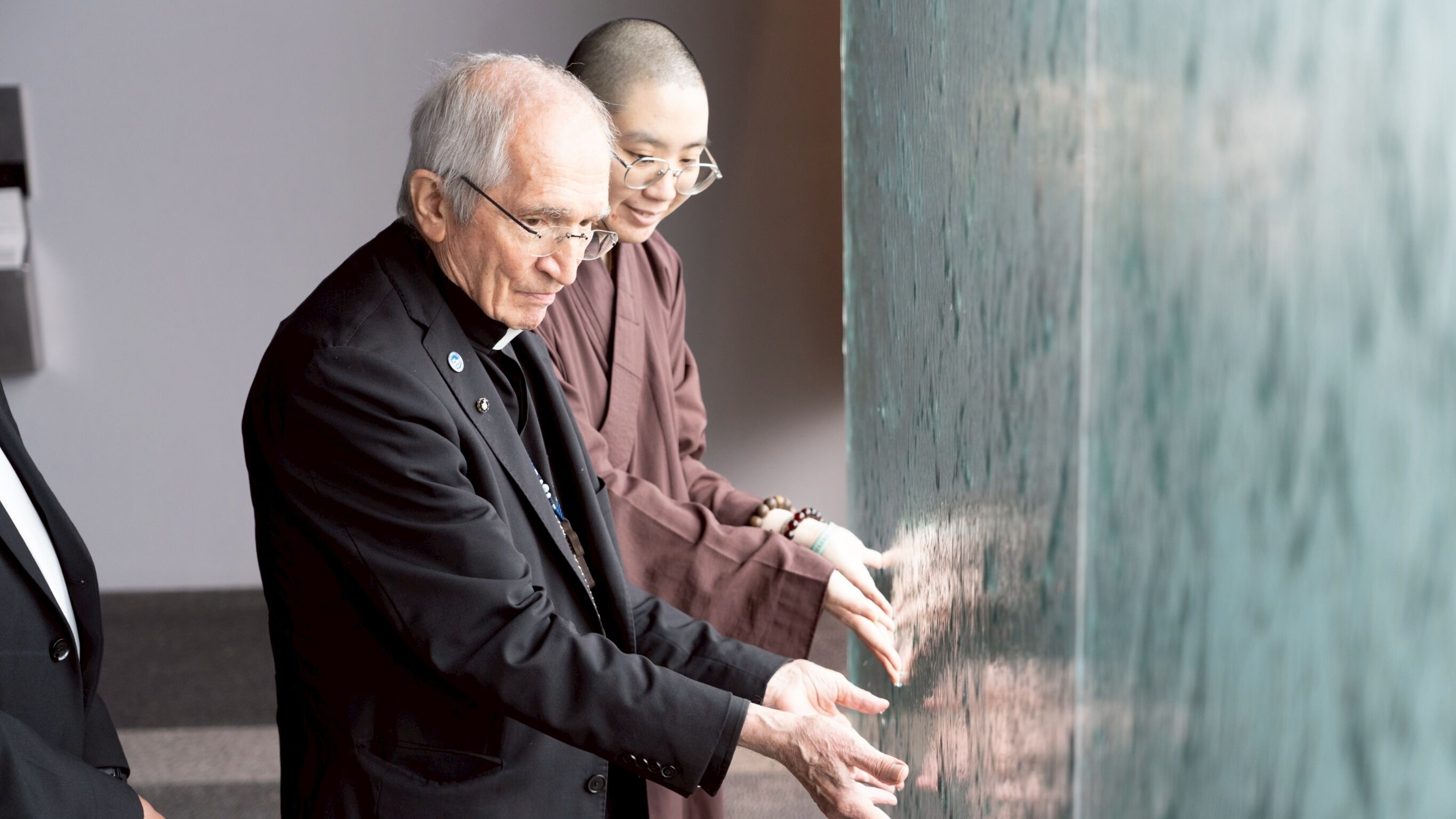 ▲梵蒂岡宗教代表參訪宗博館。(圖/世界宗教博物館提供)