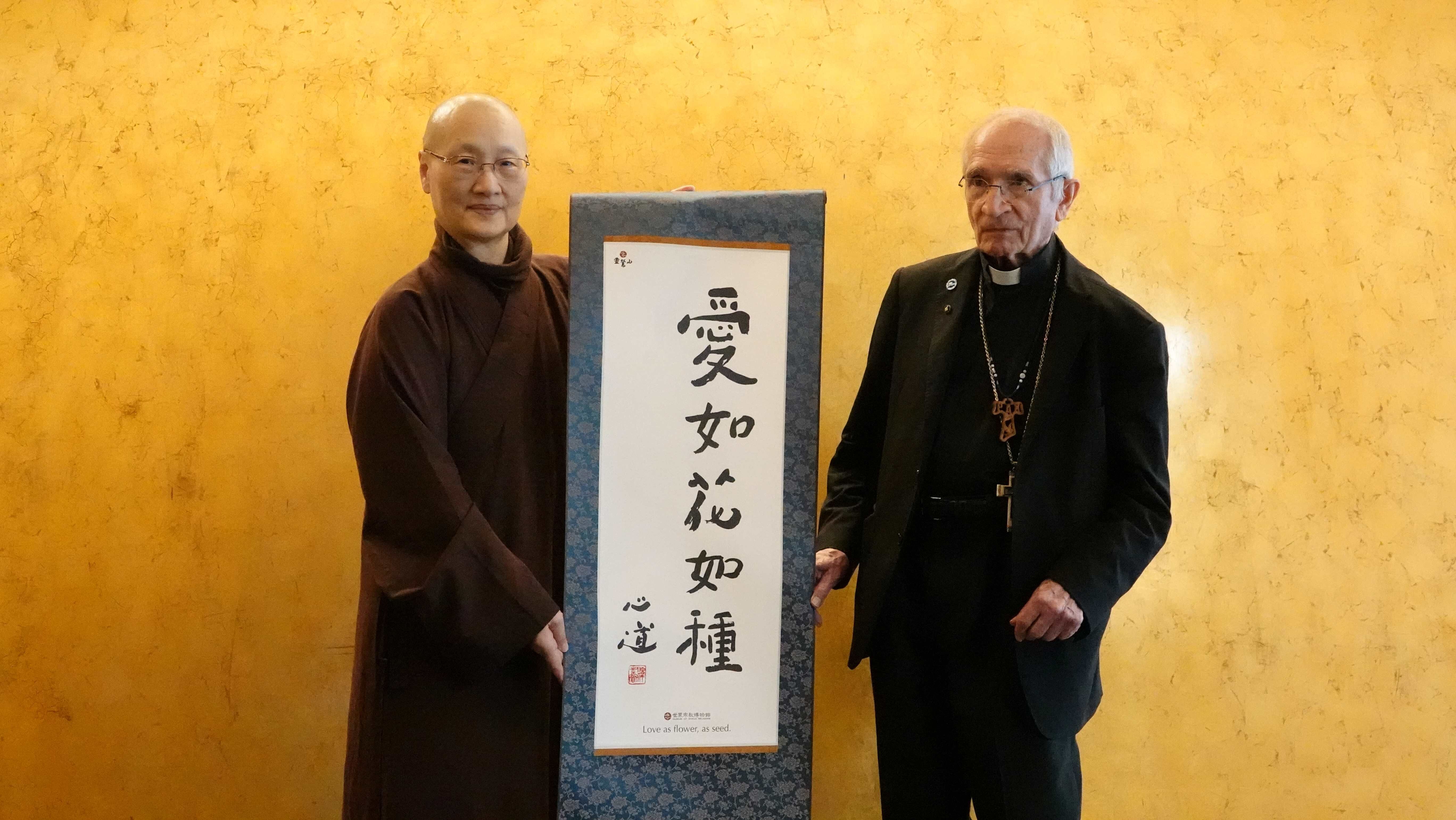 ▲梵蒂岡宗教代表參訪宗博館。(圖/世界宗教博物館提供)