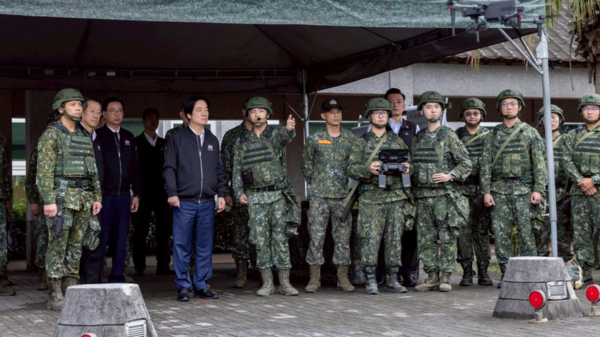 ▲總統賴清德之前到部隊視察。(圖/翻攝自賴清德臉書)