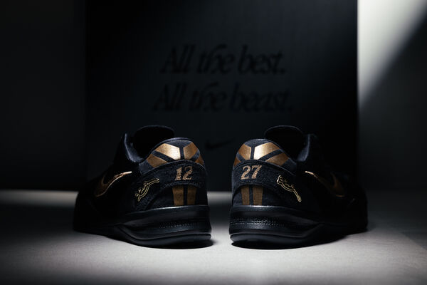 ▲Nike為林志傑量身打造的引退賽戰靴,引發球迷熱議討論。(圖/Nike提供)