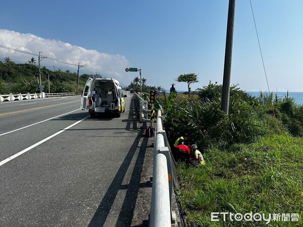▲▼「2026環花東國際自行車系列活動」意外。(圖/記者楊晨東翻攝)