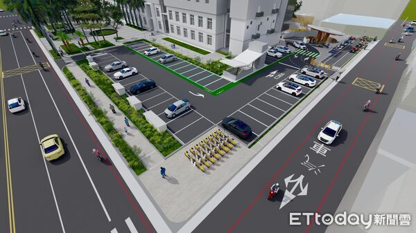 ▲▼ 活化歷史場域、強化交通機能:嘉義市舊市公所地下停車場今日動土 。(圖/嘉義市政府提供)