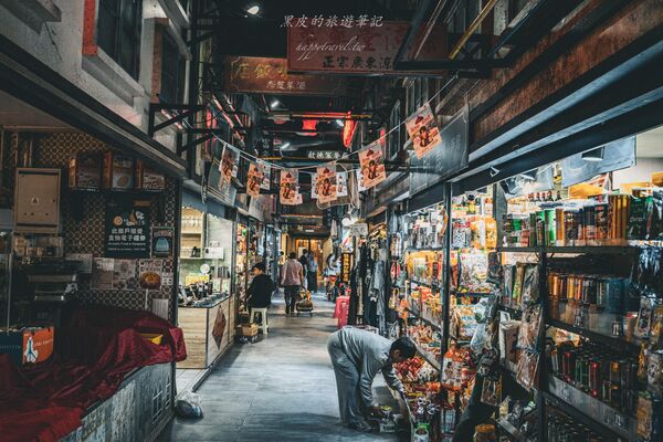 ▲▼鮮為人知的香港景點「逸東邨香港街市」,打造昔日九龍寨城。(圖/部落客黑皮提供)